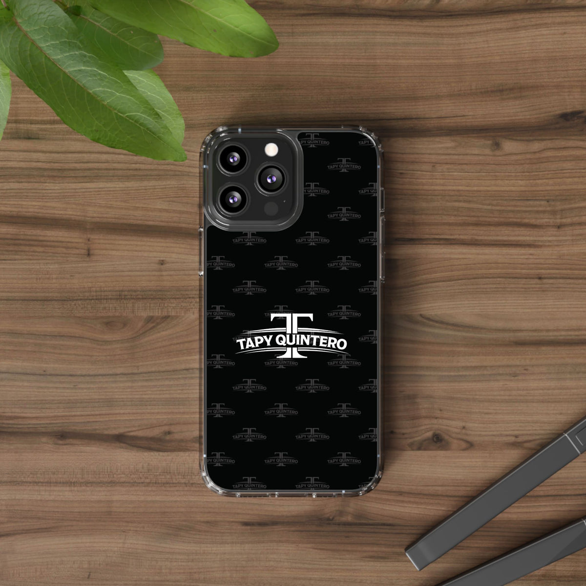 Tapy Quintero - Monogram Clear Case